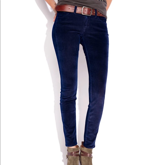 Lucky Brand Pants - NWT Lucky Brand Sofia Skinny cords - blue - size 6